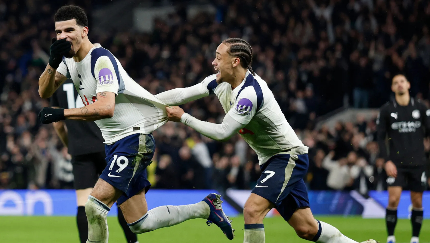 TOTTENHAM - MAN. CITY 2:2