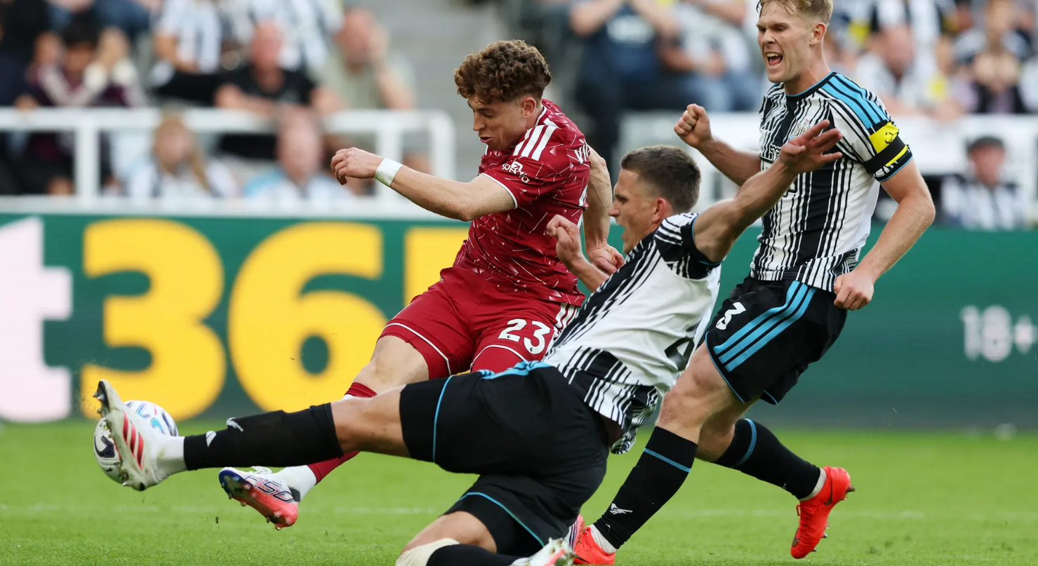 NEWCASTLE - LIVERPOOL 2:2